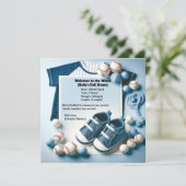 リトル・スラッガーの誕生の発表 招待状 (スタンド正面)