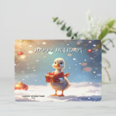 リトル・ダック・クリスマス・カード シーズンカード (スタンド正面)