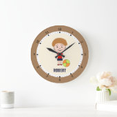 リトル・チャンピオン ラージ壁時計 (ホーム)