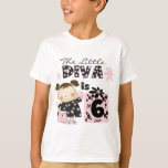 リトル・ディヴァ6誕生日Tシャツとギフト Tシャツ<br><div class="desc">リトル・ディヴァ第6誕生日Tシャツ、フード付、マグカップ、カード、シール、マグネット、トートバッグ、6歳の女の子が愛する他の6歳の誕生日のアパレルやギフト！</div>