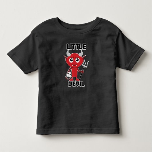 リトル・デビル – Toddler 素晴らし Jersey T-Shirt トドラーTシャツ (正面)