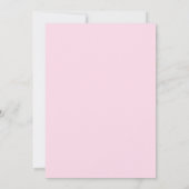 リトル・ドラゴンが赤ちゃんシャワーをハッチしようとしている 招待状 (裏面)