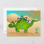 リトル・ドラゴン ポストカード (正面/裏面)