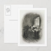 リトル・ドリット、「チャールズ・ディケンズ:ゴシップの話」 ポストカード (正面/裏面)