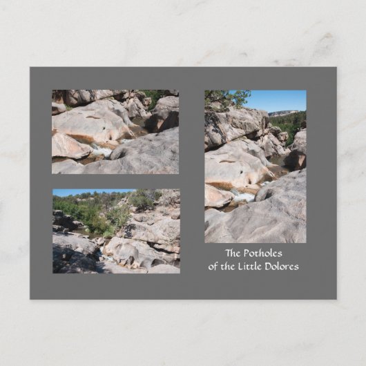 リトル・ドロレス川の城 ポストカード (正面)