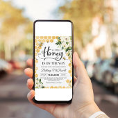 リトル・ハニー・ビー・ベイビー・シャワー 招待状