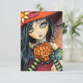 リトル・ハロウィン・ウィッチ ハロウィン ポストカード (スタンド正面)