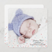 リトル·ハートズ·ボーイ·フォト·バース発表 案内状 (正面/裏面)