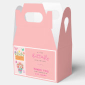 リトル・バタフライは彼女の道のかわいいお洒落 フェイバーボックス (オープン)