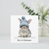 リトル・バニーのファースト・クリスマス、カスタム 招待状 (スタンド正面)