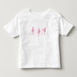 リトル・バレリーナ・ラッフル・トドラーTシャツ トドラーTシャツ