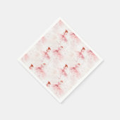 リトル・バレリーナ#8読 – 頭の娘 スタンダードカクテルナプキン (角)