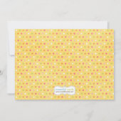 リトル·バーディ·バースデー·パーティーの招待と写真 招待状 (裏面)