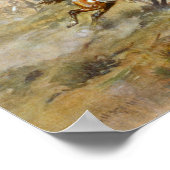 リトル・ビッグホーン・ラッセルのカスター戦い ポスター (角)