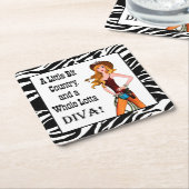 リトル・ビット・カントリーと全ロッタ・ディヴァ！ スクエアペーパーコースター (アングル)