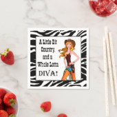リトル・ビット・カントリーと全ロッタ・ディヴァ！ スタンダードカクテルナプキン (インサイチュ)