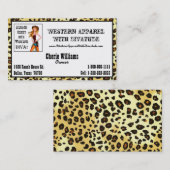 リトル・ビット・カントリーと全ロッタ・ディヴァ! 名刺 (正面/裏面)