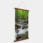 リトル・ピジョン・リバー・アット・グリーンブリア 吊り下げ型タペストリー (傾斜あり)