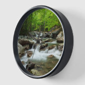 リトル・ピジョン・リバー・アット・グリーンブリア 壁時計 (傾斜)