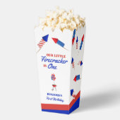 リトル・フィレクラッカーは最初の誕生日7月4日 フェイバーボックス (はじけた状態)