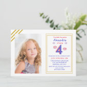 リトル・フィレクラッカー4th誕生日 招待状 (スタンド正面)