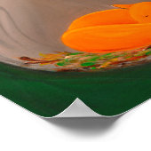 リトル・フォックス | 森のナーサリー 夢のある絵 ポスター (角)