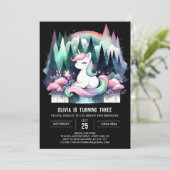 リトル フォレスト ホース バースデー 招待状 (スタンド正面)