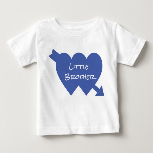 リトル・ブラザーのワンピース・クリッパー・シャツ ベビーTシャツ (正面)