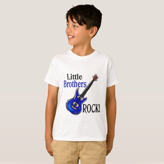 リトル・ブラザーズ・ロック! Tシャツ (正面フル)