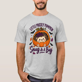 リトル・プリックリーパンプキンハリネズミTシャツ｜ハロウィン Tシャツ