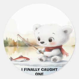 リトル・ベアは最終的に魚を上陸させた ラウンドシール