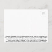 リトル・ベア，シェイン， 1875 ポストカード (裏面)