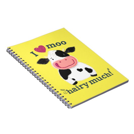 リトル・ホルスタイン・カウーは君を非常に愛してる! ノートブック (右側)