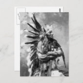 リトル・ホース、オグララ・スー、1890年代 ポストカード (正面/裏面)