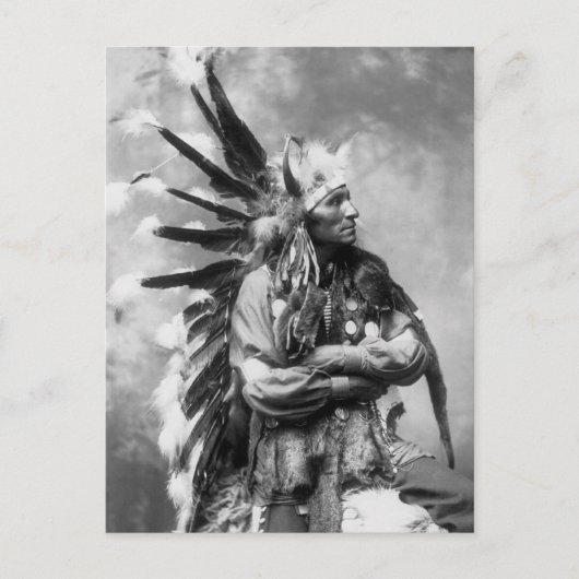 リトル・ホース、オグララ・スー、1890年代 ポストカード (正面)