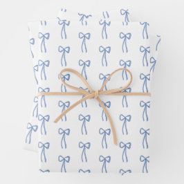 リトル ボウ ブルー コケッタ シャワー ギフト ラッピング