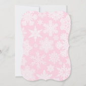 リトル·ポーラー·ベア·ウィンター·バースデー·パーティー·招待状 招待状 (裏面)