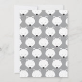 リトル・ポーラー・ベア・ワンダフル・ワンスバースデー・インビット 招待状 (裏面)