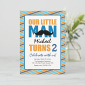 リトル·マン·バースデー·パーティー 招待状 (スタンド正面)