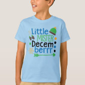 リトル・ミスター12月のクリスマス Tシャツ (正面)