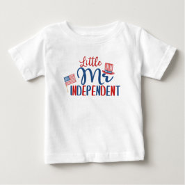 リトル ミスター インディペンデント、4th of July ベビーTシャツ