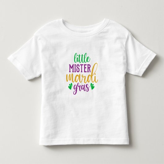 リトル ミスター マルディグラ トドラーTシャツ (正面)
