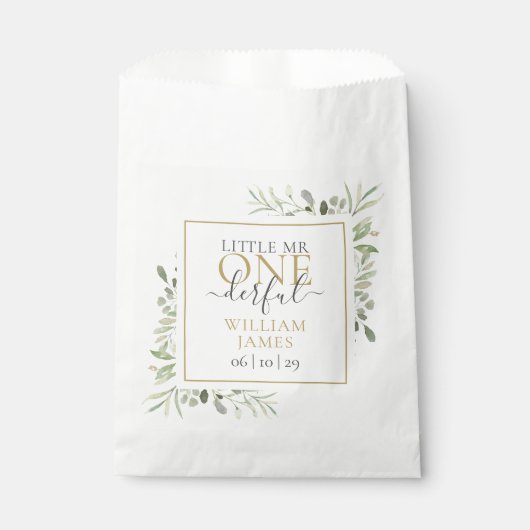 リトル・ミスター・ワンダーフル・ボーイ・ファースト・誕生日バッグ フェイバーバッグ (正面)