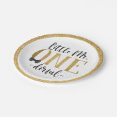 リトル・ミスター・ワン・ダーフル1歳の誕生日 ペーパープレート (アングル)