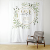 リトル ミス ワンダフル ファースト バースデー フォトブース タペストリー (インサイチュ)