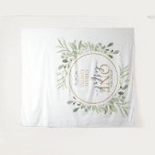 リトル ミス ワンダフル ファースト バースデー フォト ブース タペストリー (正面(横))