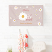 リトル ミス ワンダフル 1歳の誕生日 横断幕 (インサイチュ)