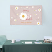 リトル ミス ワンダフル 1歳の誕生日 横断幕 (トレードショー)