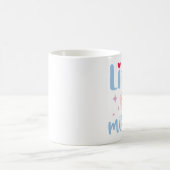 「リトル・ミラクル」ベビー引用文 コーヒーマグカップ (中央)