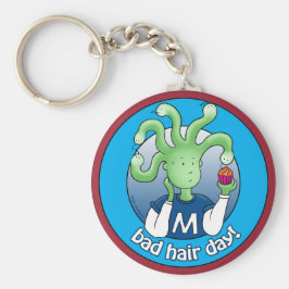 リトル・メドゥーサ。ひどい髪の日だ！ キーホルダー
